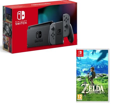 breath of the wild bundle nintendo switch|amazon nintendo switch zelda bundle.